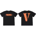 At169 black with orange letters