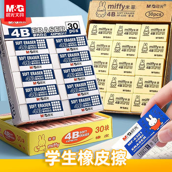 Chenguang Stationery 4b eraser wholesale mifei creative eraser 2b cute children's primary school student school supplies
