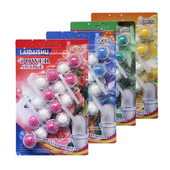 16-ball toilet hanging ball cleaning ball toilet cleaning treasure hanging toilet cleaning spirit deodorization and odor removal blue bubble manufacturers