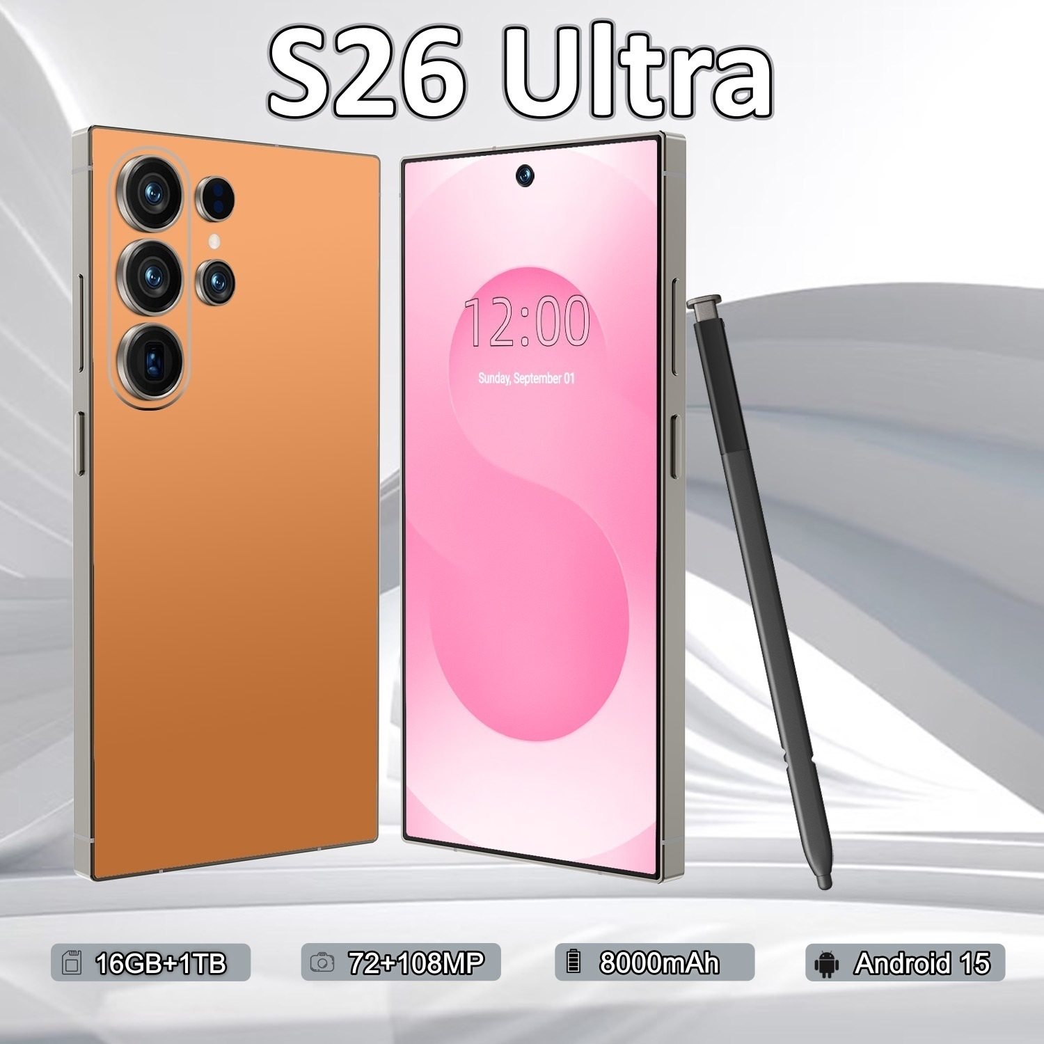 Cugo跨境手机 S26 Ultra跨境手机全球版4G 4+64GB 外贸手机