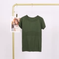 1.0 dark green short sleeves