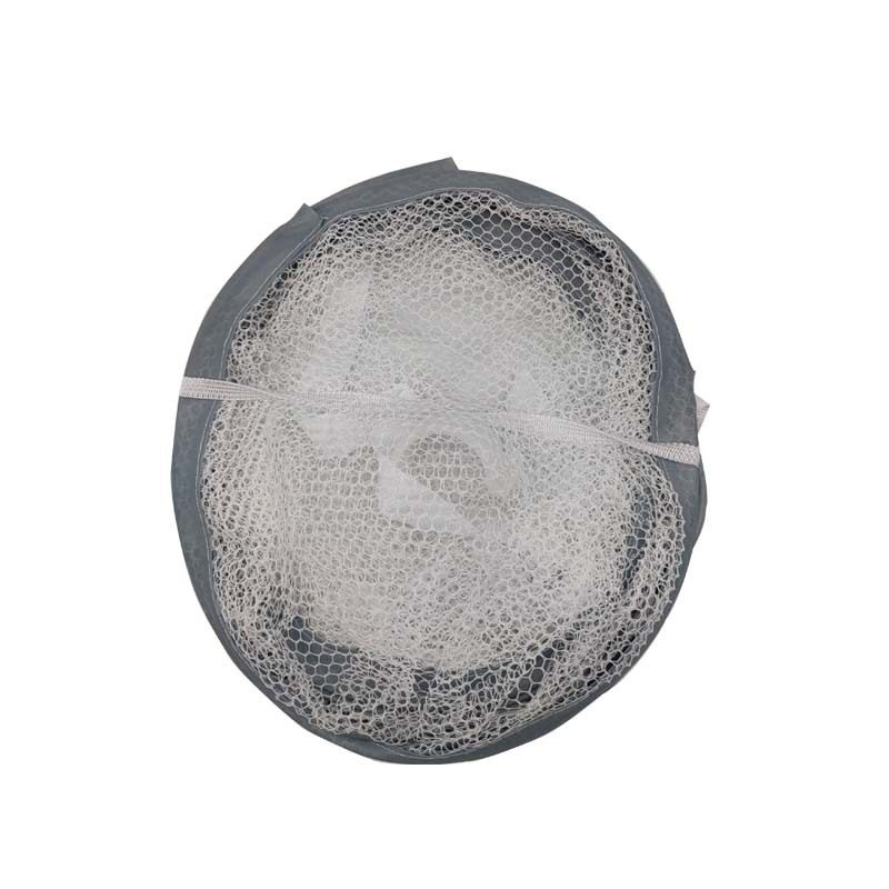 Factory wholesale double drying basket drying net Nordic gray anti-deformation windproof drying net home foldable
