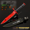 CSGO Game Surrounding Weapon Model M9 Butcher Full Metal Crafts Leather Case Version Weapon Model Keychain