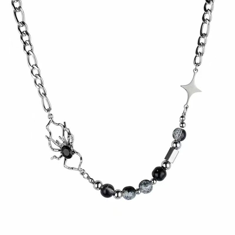 项链男钛钢不掉色简约百搭饰品女毛衣链新款时尚个性爆款嘻哈配饰