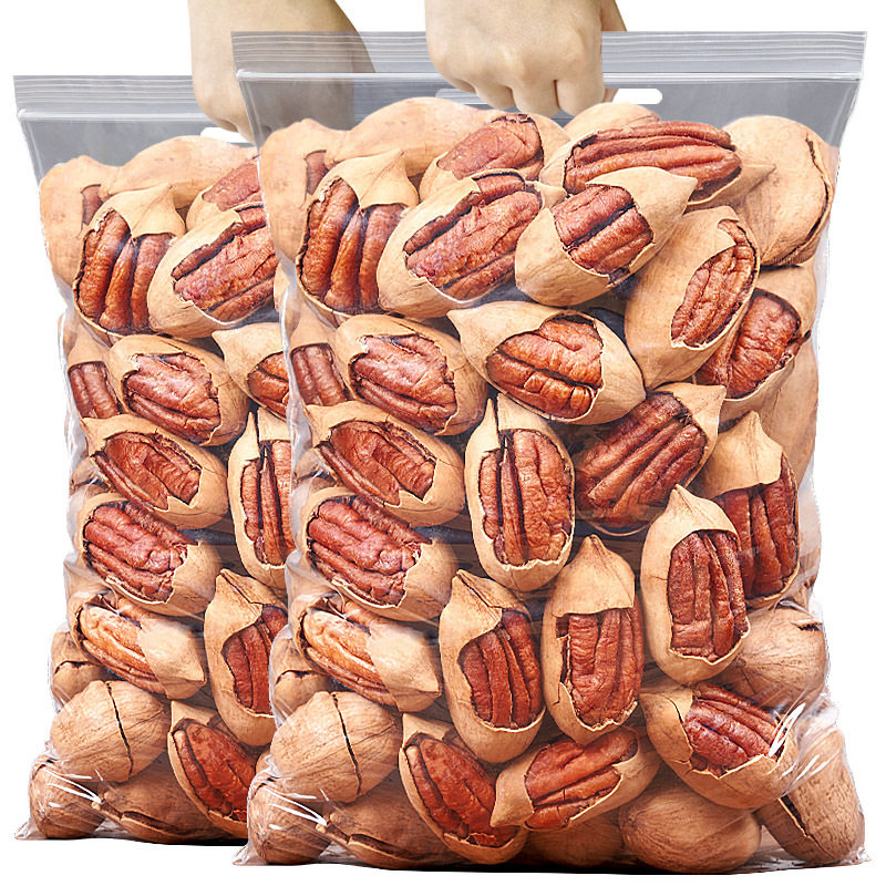 New Arrival Pecan Nut Cream Flavor 500g Bagged Bulk Longevity Dried Nuts Roasted Seeds and Nuts Snacks 2.5kg Pack Full Box