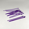 Purple Nylon Cable Ties Colorfuled Plastic Cable Ties 3*100 4*150 4×200 5×300 Straps
