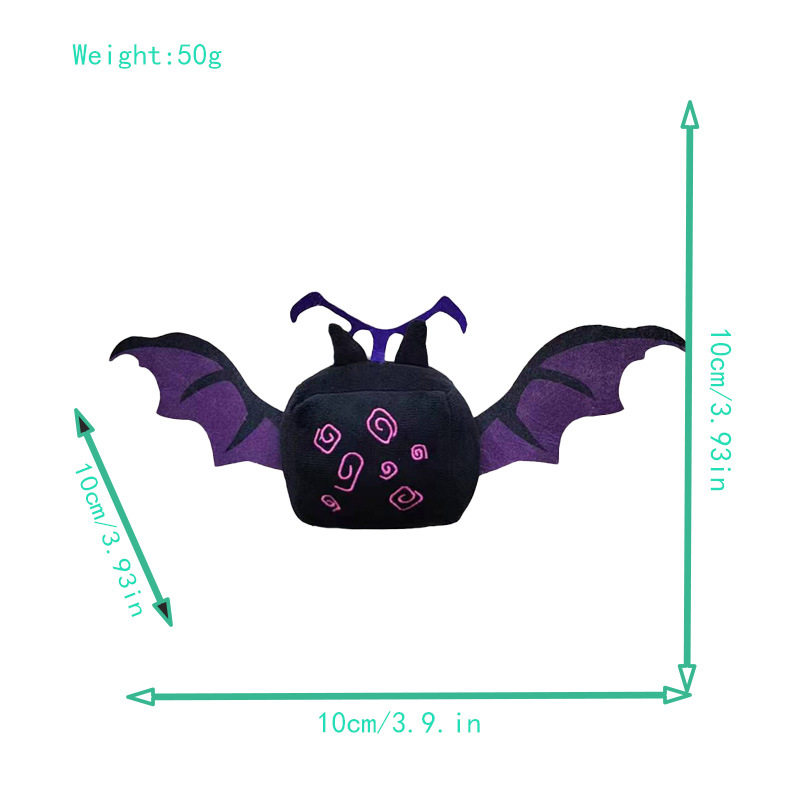 跨境新款恶魔果实玩具bloxfruits游戏周边毛绒公仔盒子动物玩偶