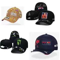 New Foreign Trade Ktm Hats F1 Racing Baseball Caps for Men and Women Outdoor Sun Hats Adjustable Sports Caps