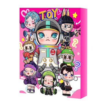 Cross-Border New Product Bubble Mart 24-Piece Gift Christmas Blind Box Trendy Toy Figure Cute Ornaments