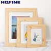 Mdf Covered Wood Veneer Wood Color Simple Wooden Photo Frame Table Wholesale Creative Framed Photo Wall Hanging Picture Frame Thin Frame