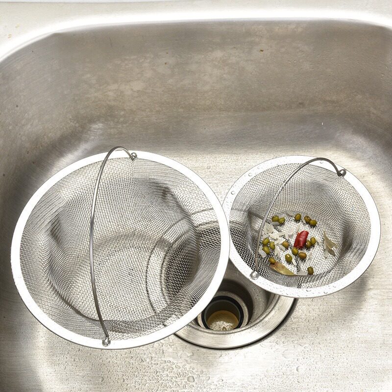 Kitchen Sink Filter Basket Anti-Clogging Vegetable Washing Basin Kitchen Waste Sink Sewer Floor Drain Slag Separator Bathroom Basket
