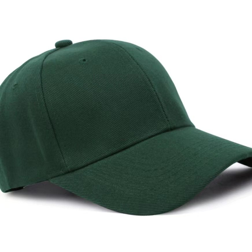 棒球帽纯色光板刺绣印花logo鸭舌帽工厂现货批发户外活动广告帽