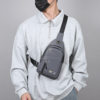 Fashion Trendy Chest Bag New Men's Shoulder Bag Versatile Casual Small Backpack Multifunctional Running Sports Chest Bag