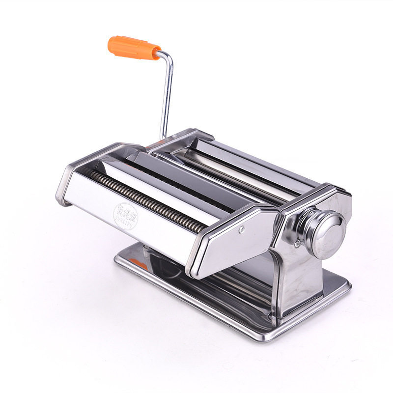 New home hand-cranked stainless steel noodle machine rolling machine dumpling wrapper wonton wrapper multi-function noodle pressing machine