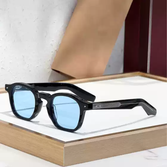Jmm Zephirin Cross-Border Fashion New Style Handmade Acetate Round Frame Sunglasses Personalized Retro Trendy Brand Sunglasses