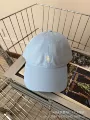 Light blue white label