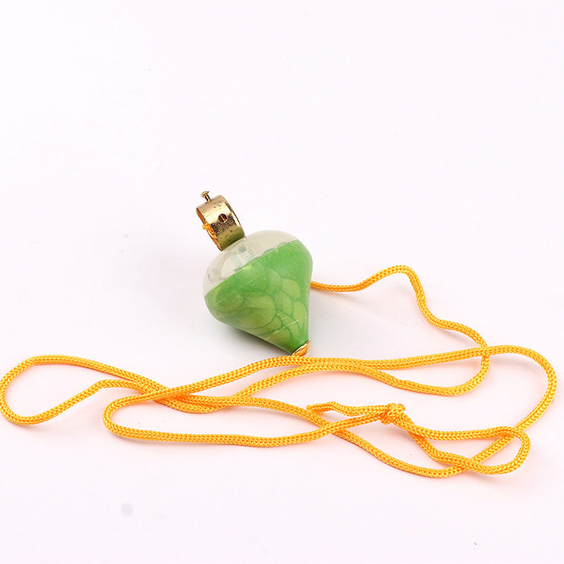 New swing rope gyro pull rope gyro traditional nostalgic pull string gyro children's stall educational toys wholesale