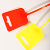 Source manufacturers wholesale color sign cable tie 5*200 marking plate waterproof color label nylon binding cable tie