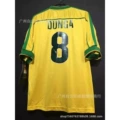 1998 brazil home custom #8 jersey