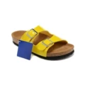 Patent leather yellow