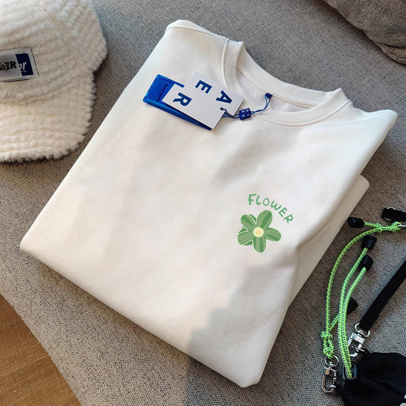 胸マーク エレガント五葉【白】