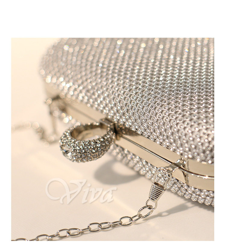 New Model Rhinestone Evening Clutch Bag, Celebrity Dress Evening Bag, Elegant and Sparkling for Ladies 10 undefined