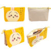 In Stock Japanese Chiikawa Jiyikawa Cosmetic Bag Cartoon Cute Plush Embroidered Student Stationery Pencil Case