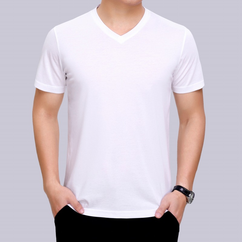 (Mới) Mã B9375 Giá 2000K: Áo Thun Nam Shryt Big Size Ngoại Cỡ Ngắn Tay Hàng Mùa Hè Trung Niên Cổ Chữ V Thời Trang Nam Chất Liệu Lụa Tơ Tằm G05 Sản Phẩm Mới, (Miễn Phí Vận Chuyển Toàn Quốc).