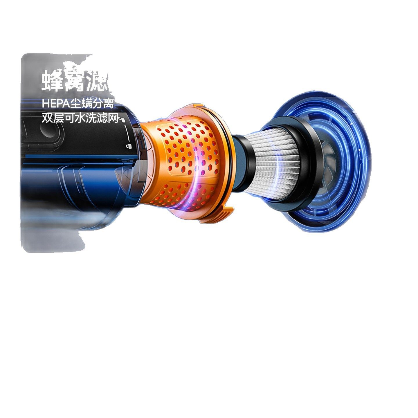 Car Vacuum Cleaner Household Wireless Small Large Suction Mini Handheld Suction and Blowing All-In-One Car Pet Home Three-Use New Model