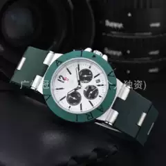 Men's Waterproof Luminous Multifunctional Wristwatch Silicone Strap TikTok Live Hot Selling Dropshipping