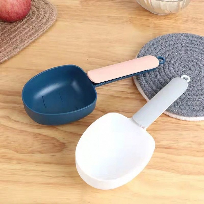 Kitchen Multifunctional Rice Scooping Spoon Plastic Scandinavian Household Measuring Spoon Shovel Grain Shovel Flour Shovel Grains Melon Seed Shovel