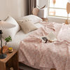 All Cotton Japanese-style Pure Cotton Towel Quilt Single-person Washable Three-layer Gauze Quilt Adult Double-person Thin Towel Cover Blanket