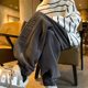 Heavy Pants Men's Spring 2025 New Arrival Leg-bound Casual Trousers Loose Straight Trendy Brand Men's Sports Pants