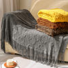 Sofa blanket blanket blanket knitted blanket office nap blanket jacquard Terry blanket American blanket thread blanket