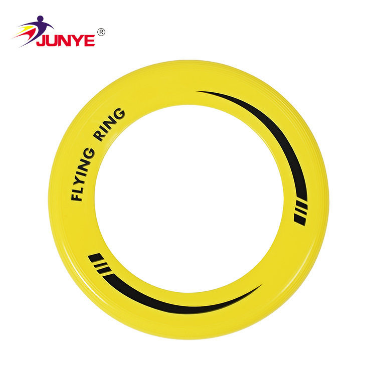 现货批发飞盘活动送礼品diy空心PE飞盘儿童PP软飞碟户外运动玩具