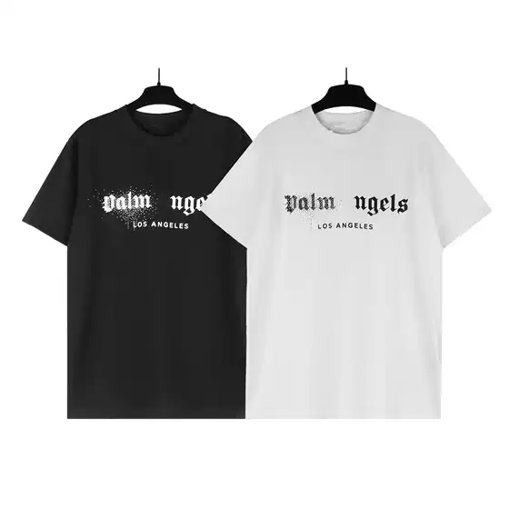 New Hot Diamond Short-sleeved Letter Printing Loose Casual Couples Cotton Short-sleeved T-shirt