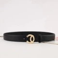 Black gold buckle