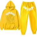 Y yellow yellow net white sp5der