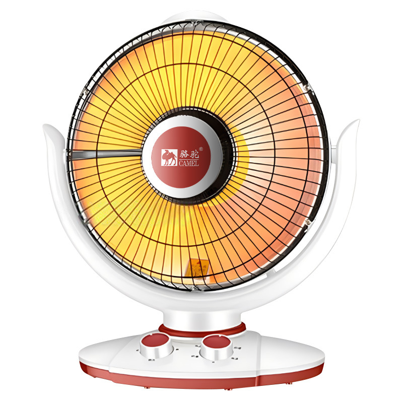 骆驼小太阳取暖器台式电暖器 烤火炉 家用电热扇 节能电暖气厂供