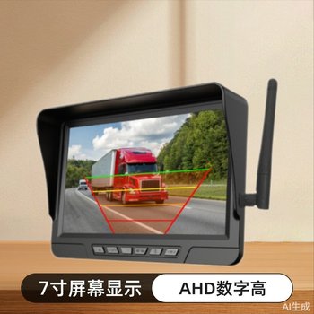 Cross-Border Hot-Selling Four-Way Wireless High-Definition Rv Monitoring Bsd Warning Reversing Image Driving Recorder