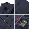 Reflective Emergency Management Vest Multi-Pocket Advertising Vest Custom Printed Logo Photography Workwear