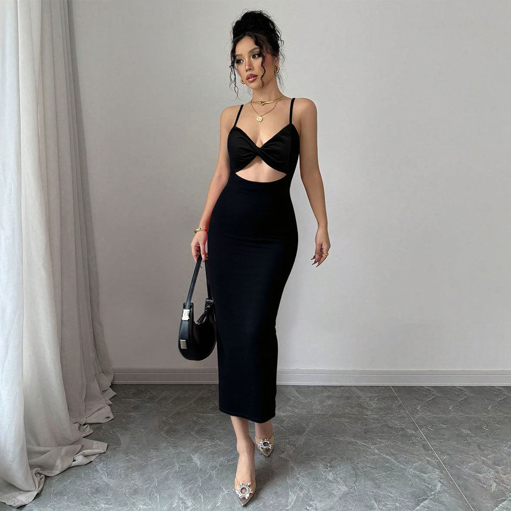 Summer Sleeveless Bodycon Dress Elegant Sexy Chic Design Perfect for Parties and Events Wholesale Available