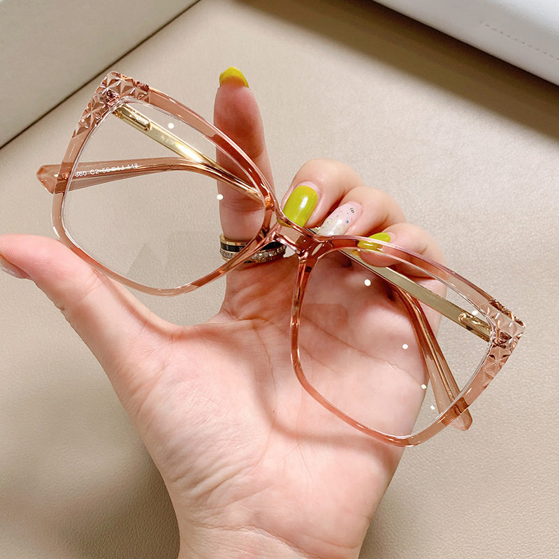 22 Cross-Border Fashionable and Beautiful Slingshot Protective Glasses Tr90 Metal Pin Computer Goggles Frame