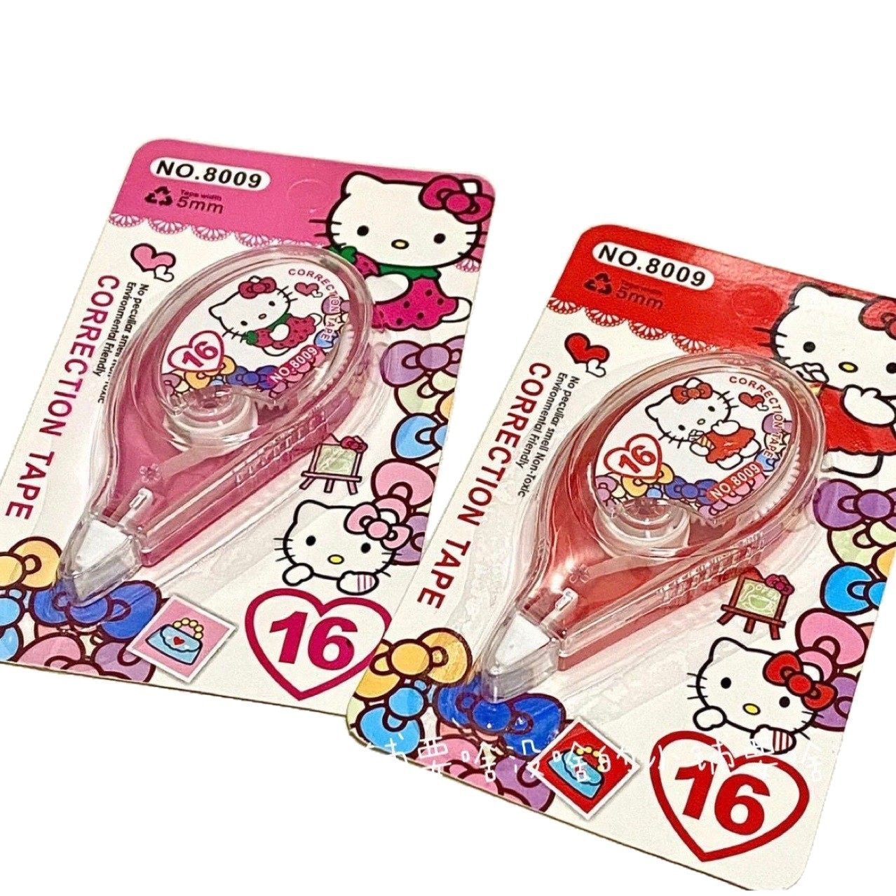 Cute Kitten Correction Tape, Large Capacity Student Stationery, High-Value Homework Correction, Cute Cartoon Kt Cat Correction Tape