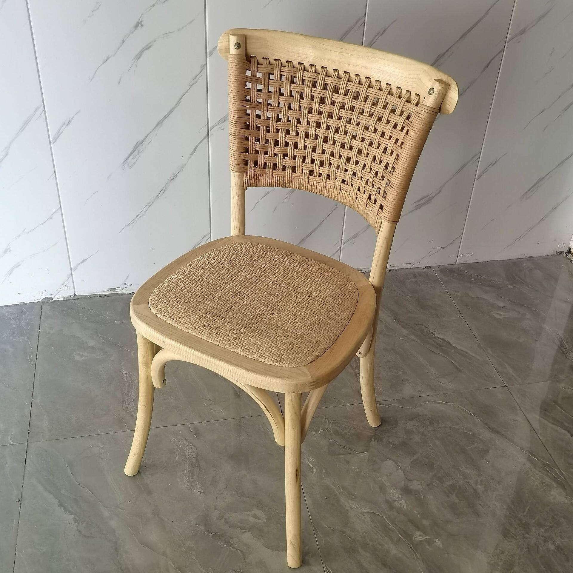 美式复古实木方形桌椅组合咖啡厅奶茶店甜品店西餐厅清吧商用桌子