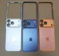 Single back film with logo + frame + silver [back film with lens]