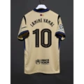 2526 barcelona away printed no. 10 champions league + 2 armbands