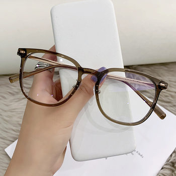 New style glasses women's Little Red Book same style gm glasses small frame square anti-blue light plain glasses 9905