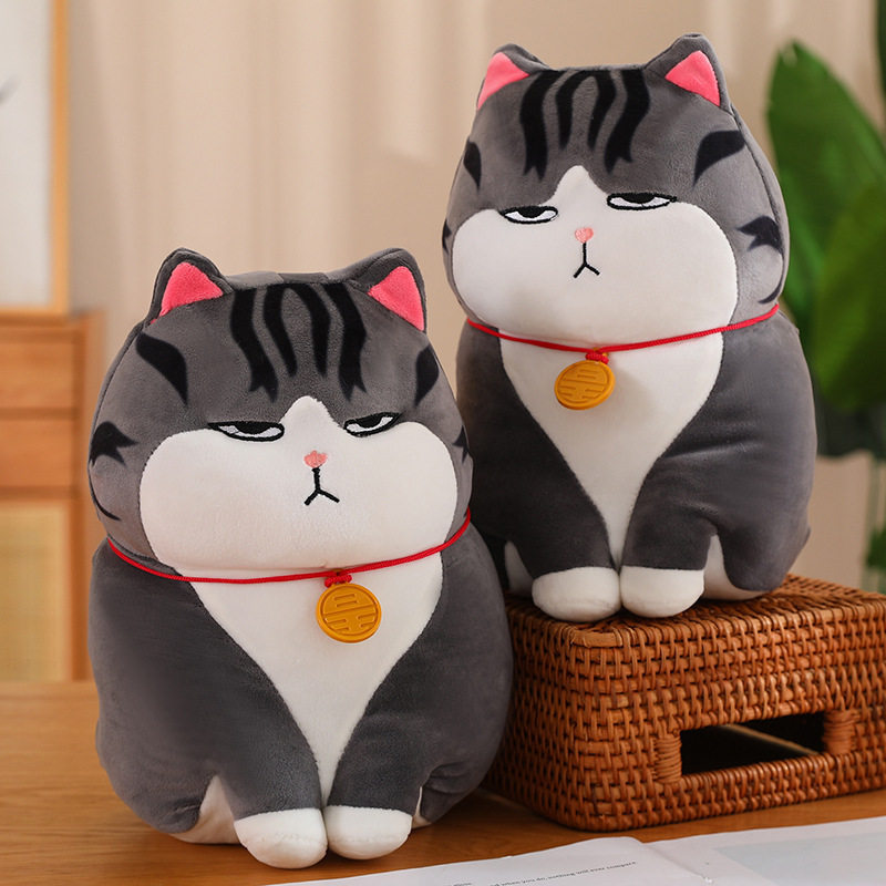 40厘米12寸大号毛绒玩具地推礼品娃娃婚礼互动公仔玩具活动定logo