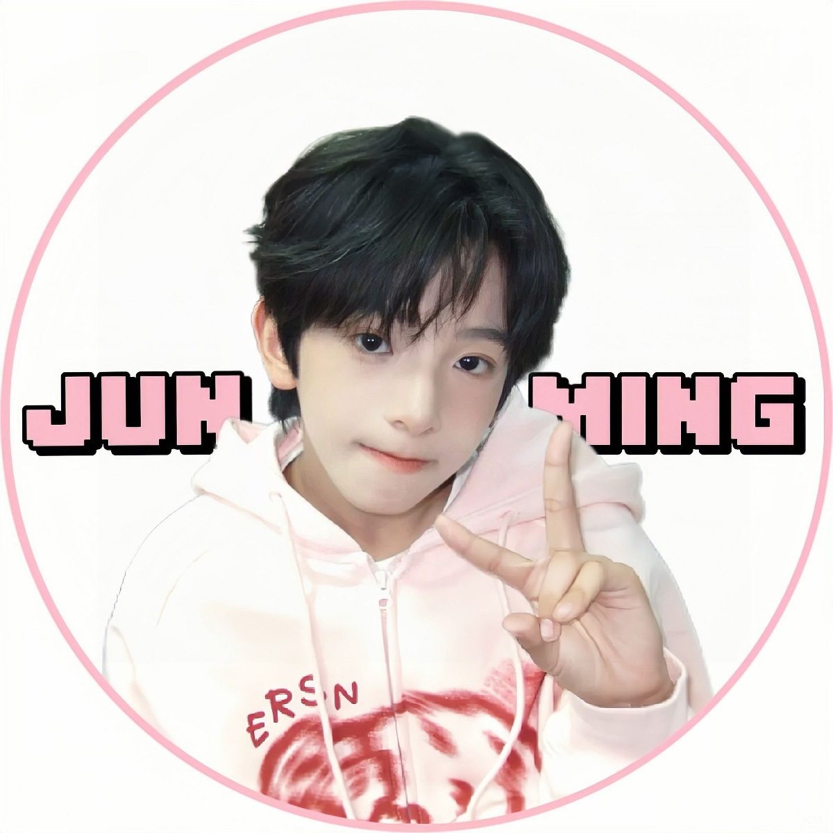 Tf Fourth Generation Chen Junming Fan Support Merchandise Badge Brooch Tinplate Decoration Pain Bag Material Friends